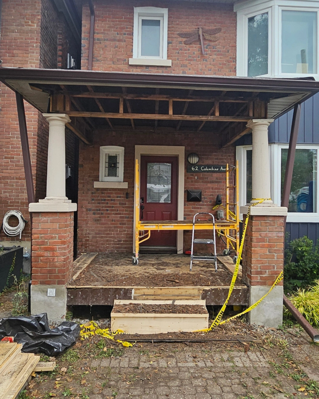 Before Driveway & Landscaping