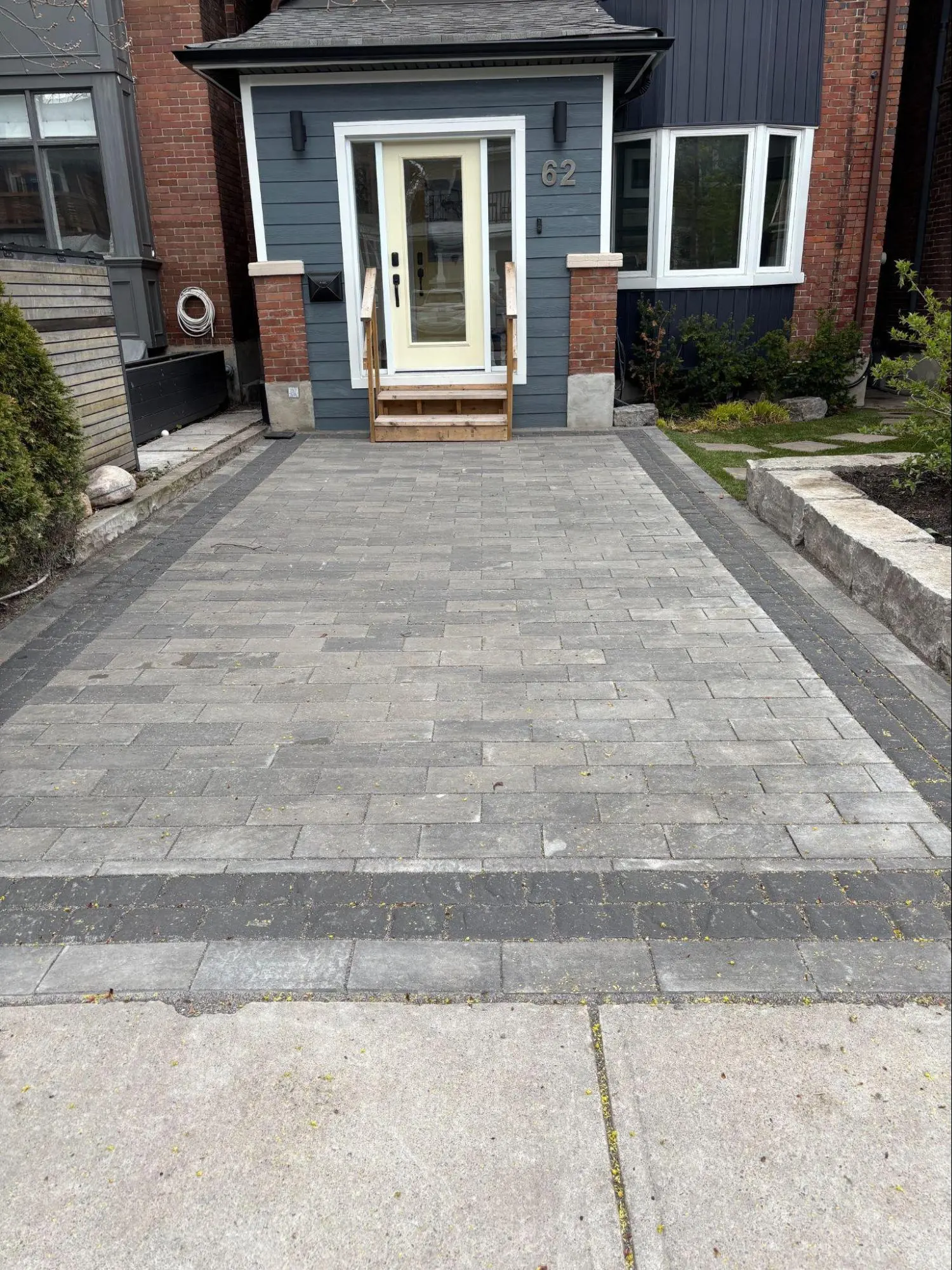 Entry, Steps & Landscaping