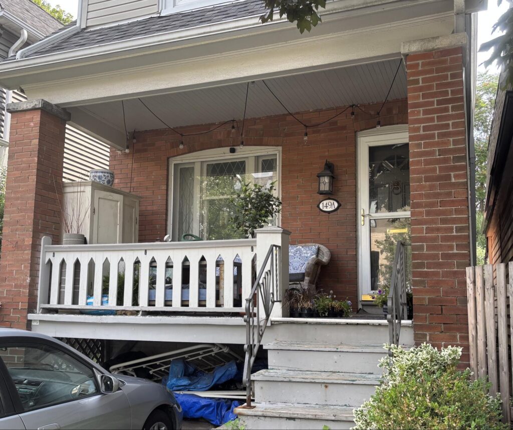 Front Porch Restoration in The Beaches and the Danforth Repair, Rebuild, or Enclose