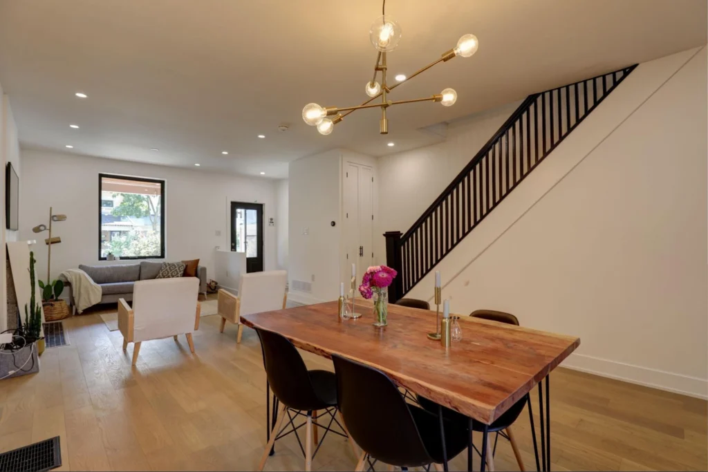 Narrow Home Renovation in Toronto: 4 Clever Ways to Open Up a Danforth Home
